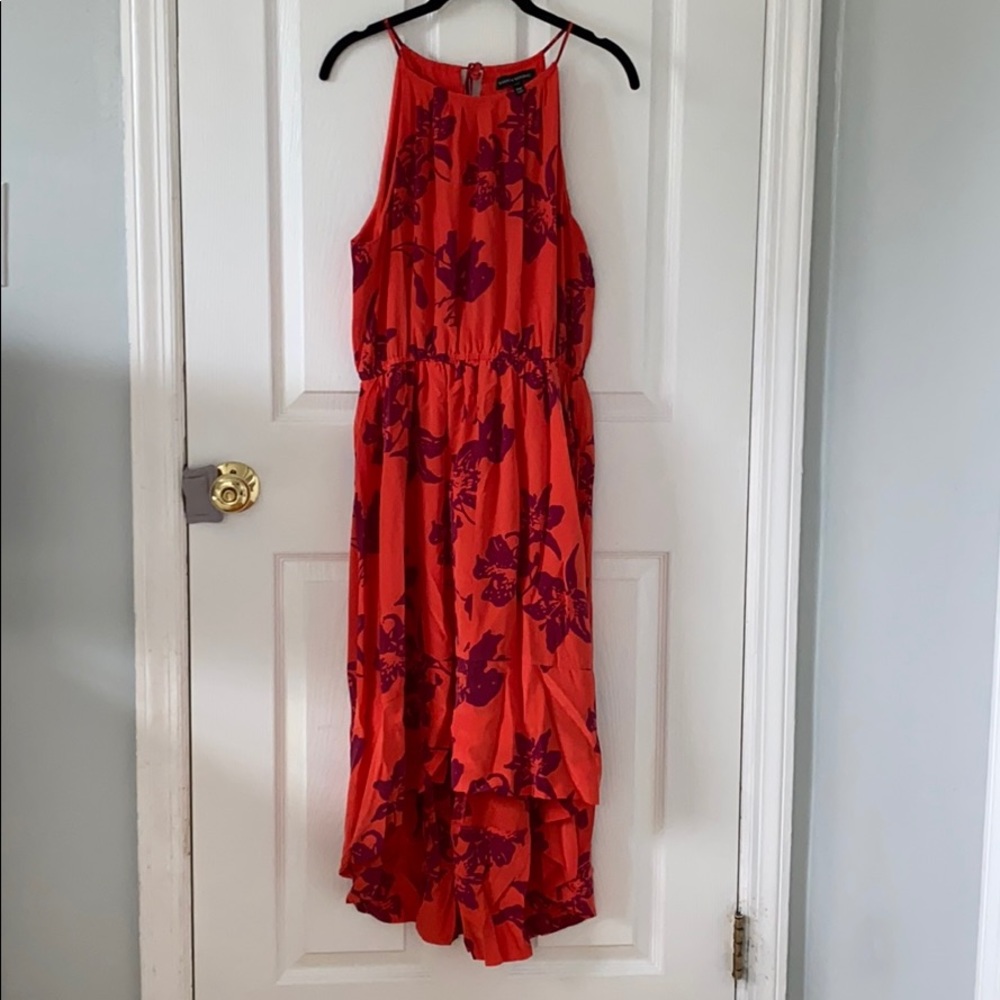 Halter High-Low Dress